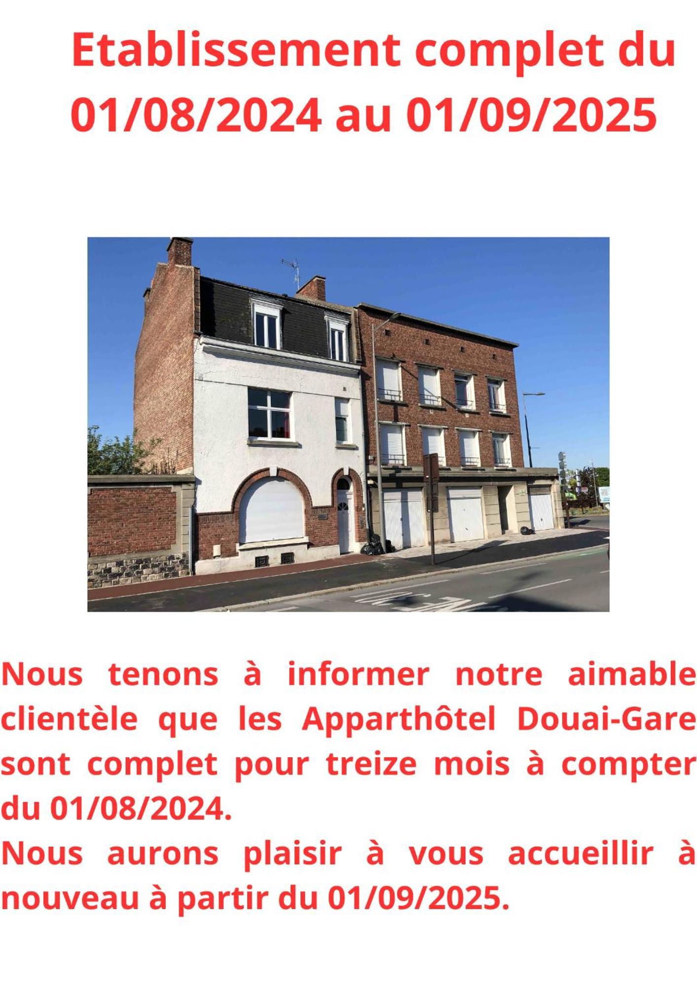 Apparthotel Douai Gare Екстер'єр фото
